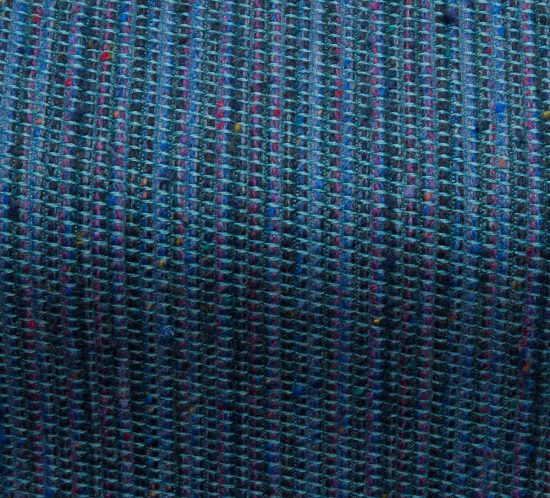 Loxwood Wool Textured Fabric in Royal Blue